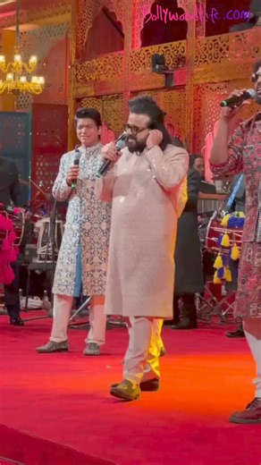 9.6K views · 79 reactions | The sounds of music filled the air as singer #Pritam and a host of other talented artists performed at #AnantAmbani's lavish wedding celebration. | BollywoodLife.Com | Facebook