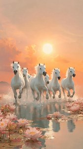 179K views · 34K reactions | 7 Horses Wall Art | Symbol of Speed,...