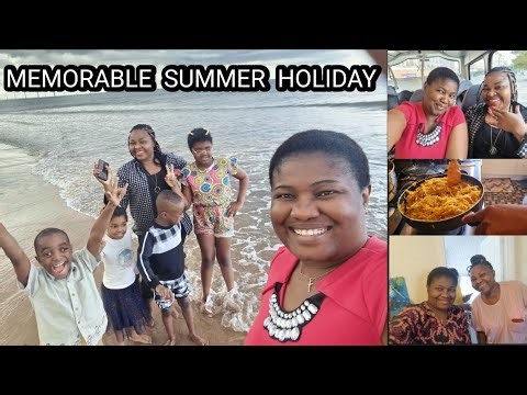 Summer Holiday With Our Special Guests from Liverpool | Redcar Beach | Best Abacha Sauce