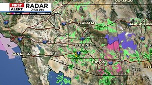 FIRST ALERT-Record breaking rainfall for PHX Sky Harbor! Lingering showers tonight with possible fog in the morning. Snow could still fly above 7K. But clearing coming in from the West made for a spectacular sunset along the CO River! More: azfamily.com/weather | azfamily 3TV CBS 5