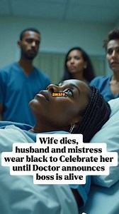 EPISODE 2: Wife dies, husband and mistress wear black to Celebrate her until Doctor announces boss is alive #marriage #fypシ゚viralシfypシ゚ #healthyrelationships #SpeakUp #knowyourworth | Sam's Gold Tales
