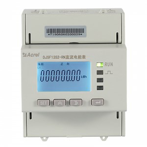 [Hot Item] Djsf1352-Rn Dual-Circuits Monitoring DC 35mm DIN Rail Power Supply 85~265V for DC Battery Charging Pile Solar PV DC Energy Meter