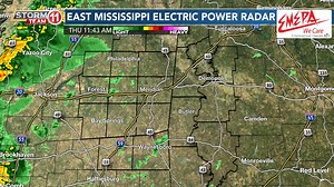 Radar Update: Showers and storms are tracking towards our area. So, continue to stay weather aware... and make sure to have ways of getting severe weather alerts between now and 7PM. Storm Team 11 will continue to update you throughout the day. www.wtok.com | WTOK-TV