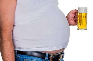 Woher kommt der Bierbauch?