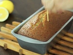 Lemon Poppy Seed Pound Cake Recipe By: Home Cooking Adventure | MetDaan Cakes