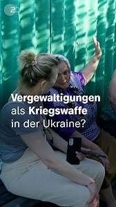 Im Ukraine-Krieg wird der Vorwurf laut, dass Russland Vergewaltigung gezielt als Kriegswaffe einsetzt. Es erweist sich jedoch als Herausforderung, Fälle wirklich aufzuklären. Eine Spurensuche vor Ort. | ZDF heute