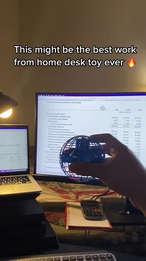 Escape the spreadsheets with a Levitating Orb #genz #wfh #tiktokmadembuyit