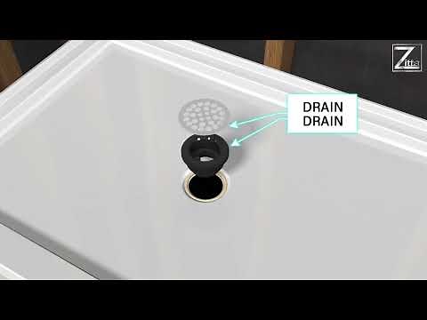 Anti leak shower base- Corner & Round corner installation