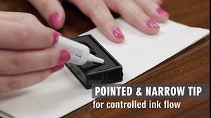ExcelMark Premium Self-Inking Stamp Refill Ink - 5cc (Blue)