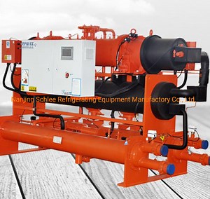 [Hot Item] 420tons Industrial Ice Bath Water Cooled Screw Water Chiller for Customized Cooling Solution