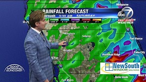 Warm and humid with inland showers today. Widespread heavy wet weather over the weekend. Your First Alert Weather update brought to you by NewSouth Window Solutions | ABC7 Sarasota - WWSB