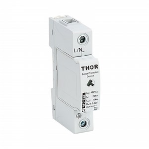 [Hot Item] Surge Protection Device DIN Rail Protection System AC Surge Protector for Lightning Indoor Arrester