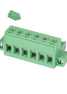 [Hot Item] 5.08mm Conectores de bloques de terminales de tornillo PCB con bridas