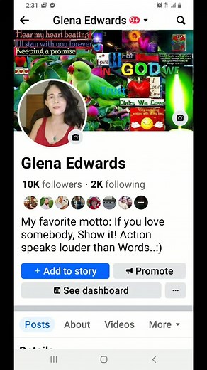 Glena Edwards on Reels