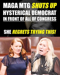 38K views · 1.2K reactions | Pissed off MTG goes on EPIC rant, forces hysterical Dem to SHUT UP and take it | PolitiBrawl | Facebook