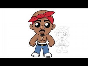 How To Draw Tupac Shakur