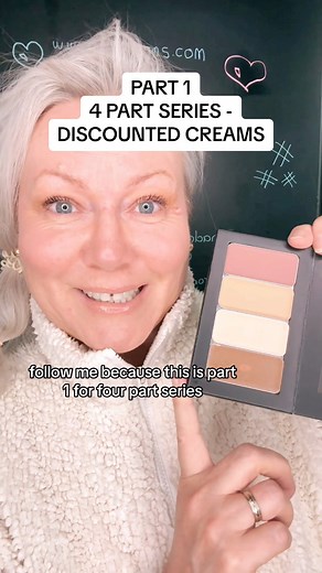 Part 1 of my Discounted Creams Series. Use the skin tone cheat sheet, click the Level # and you have your perfect skin tone creams bundled for you with a Palette and your own Brush! | Mature Wellness Made Simple