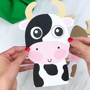 1.5K views · 58 reactions |  Easy Cow Paper Craft ✂️ Get the template on the blog | Simple Everyday Mom | Facebook