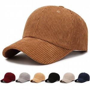 [Hot Item] Custom Design High Quality Multi Color Vintage Logo Embroidery Baseball Hats Corduroy Dad Hat