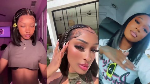 WIGER 13x6 Straight Lace Frontal Wigs Braided Wig for Black Women Glueless Bob Wig with Z Hairline Braided Lace Front Wigs 14 Inch Synthetic Full Lace Frontal Natural Black Straight Bob Wigs