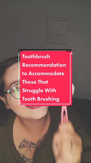 This is a great toothbrush for those who require accommodations with teeth brushing! You can find it linked in my Amazon Storefront under