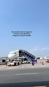 Be a women who is hungry for success, not a gil who is hungry for a boy or lovelife. #aviation #tiktokshop #aviationlovers #makeitvirаl #aviationlife