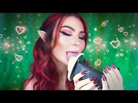 ASMR Hypnotic Echo Ear Licks for Tingles w/ Delay