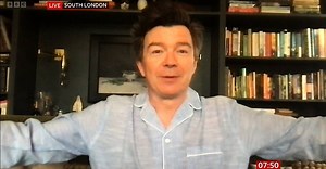 Rick Astley appears on BBC Breakfast wearing his pyjamas | BreakingNews