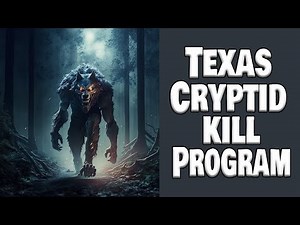 Texas Cryptid Kill Program