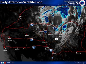 2.6K views · 46 reactions | 158pm: An upper low is now centered over northeast AZ. Colder cloud tops (dark blue color in the satellite imagery) are where the showers/thunderstorms are. Expect that activity to remain near/north of I-40 and decrease quickly after sunset. | US National Weather Service Phoenix Arizona | Facebook