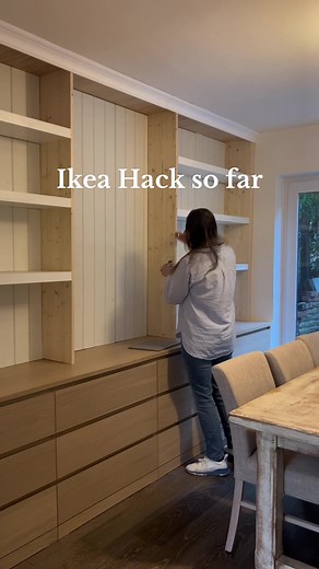 IKEA Built-In Hack: Dining Room Storage Solution
