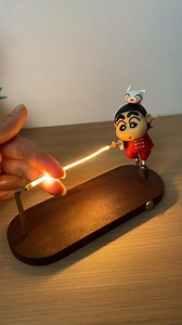 6.7M views · 89 reactions | A fun and creative tech-inspired idea! Transform your power strip into a whimsical piece with a Shin Chan-themed design that appears as if he's holding the strip. The glowing effect adds a magical touch, while the magnetic ends ensure convenience and style. A perfect blend of functionality and creativity! | Asian Technology | Facebook