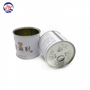 [Hot Item] Vegetable Seed Storage Can Tin with Easy Open Lid