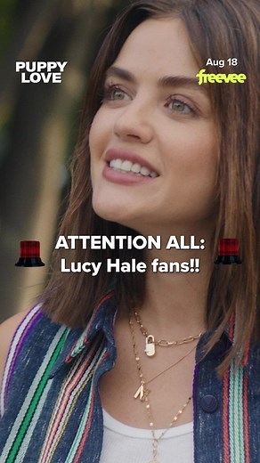 Lucy Hale stars in Puppy Love, available to stream for free on Amazon Freevee starting Aug 18! | BuzzFeed Celeb