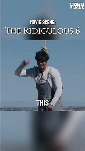 The Ridiculous 6: Lil' Pete Hanging Scene #shorts #movie #moviescenes #funny #comedy