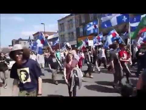 Hymne du Quebec Gens du pays French English Lyrics Vigneault