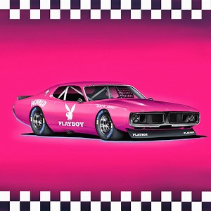 1974 Playboy Charger "Sick Mind" Brings Panther Pink to NASCAR