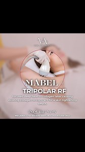 ✨🌟 Experience the Ultimate Skin Transformation with MABEL TRIPOLAR RF! 🌟✨ Unveil the secret to radiant beauty with our latest innovation, MABEL TRIPOLAR RF, exclusively available at Vine Aesthetics. 🌹✨ This dynamic duo combines MABEL's precision with TRIPOLAR RF's transformative energy to redefine your skincare journey. 🌈 What MABEL TRIPOLAR RF Can Achieve: Immerse yourself in the magic of non-invasive skin lifting and tightening. MABEL TRIPOLAR RF is crafted to target various areas, includi