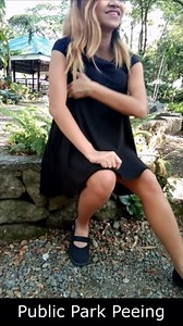 Pregnant Pee Compilation - Public - Outside - Golden Piss Video