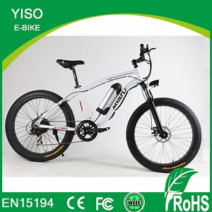 [Hot Item] 26'' Retro Beach Cruiser Mountain Chopper Fat Tire Cheap Electric Bicycle