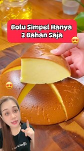 2.4M views · 37K reactions | Bolu simpel hanya 3 bahan saja Gak Perlu oven cukup rice cooker aja‼️ #short #reels #reelsfyp #fyp #resepviralfb #reseptiktok #bingdaily #bolusimpel3bahansaja #carabuatkuebolu #fypage #idejualan #usa #usa | Bing Daily | Facebook