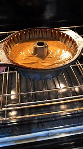 Pumpkin Spice Cake Ingredients Cake Mix 1 Spice Boxed Cake Mix 3 Eggs 1 Cup Whole Milk or Water 6 Tablespoons All-Purpose Flour 1 15- oz Can Pumpkin Puree 1 Tablespoon Vanilla Extract Cream Cheese Frosting: 8 oz Cream Cheese Room Temperature ¼ Cup Unsalted Butter Room Temperature 1 tsp Vanilla Extract 2-3 Cups Powdered Sugar 1-2 tsp Milk Instructions Preheat the oven to 350 degrees and generously spray a bundt pan with non-stick cooking spray. In the bowl of a stand-up mixer with the paddle atta