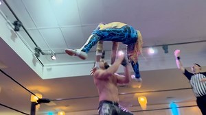 Dragonrana by @reyfenixmx to @pj450 #Elite | @iwc.legacy.dc Show available on @FiteTV, new users use promo code “4vweyzv” #IWCLegacy #IWCLegacyElite #IWCElite @mas_lucha #AEW #AEWRampage #AEWDynamite #aewcollision @AEW | Wrestling With Unicorns