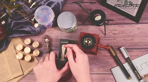 CRASPIRE Sealing Wax Kit 300pcs Wax Seal Beads Blue with Wax Melting France and Spoon, Whale Wax Seal Stamp, 10pcs Candles, Wax Melting Spoon Holder for Wedding Invitation Cards Gift Decoration