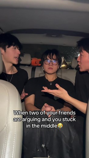 Stuck Between Arguing Friends: The Middle Person Meme