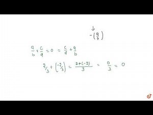Existence of negative (additive inverse) of a rational number