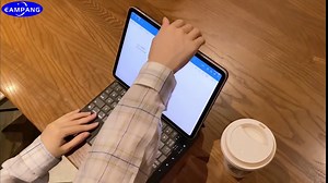 Amazon.com: EAMPANG Magic TrackPad Keyboard Case for iPad Air 4th 5th Generation Pro 11 inch 1st 2en 3rd 6th Gen, Thin & Light Magnetic Case Smart Backlight Folio Keyboard Compatible with 10.9 inch iPad Air 4 5 : Electronics