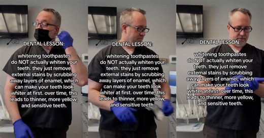 Dentist Said That People Shouldn’t Use Whitening Toothpaste Because It Doesn’t Actually Whiten Your Teeth. In Fact, It Can Do The Exact Opposite.