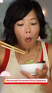 Taste testing instant pot natto #food #soybean #soybeans #natto #homemade #nattobeans #fermented #nattobean #tastetest #reels | Emmymade