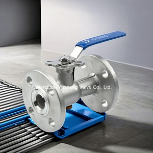 [Hot Item] 2" CF8m 1PC Ball Valve with Pad for Water Oil Gas